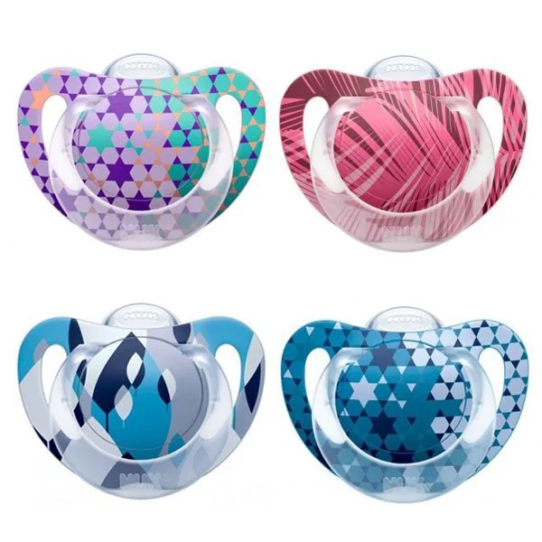 image for Пустышка NUK Genius Color из силикона (6-18 мес.) foto