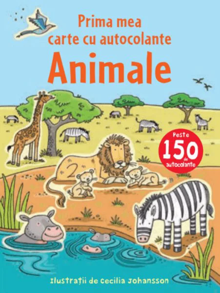 Animale. Prima mea carte cu autocolante foto