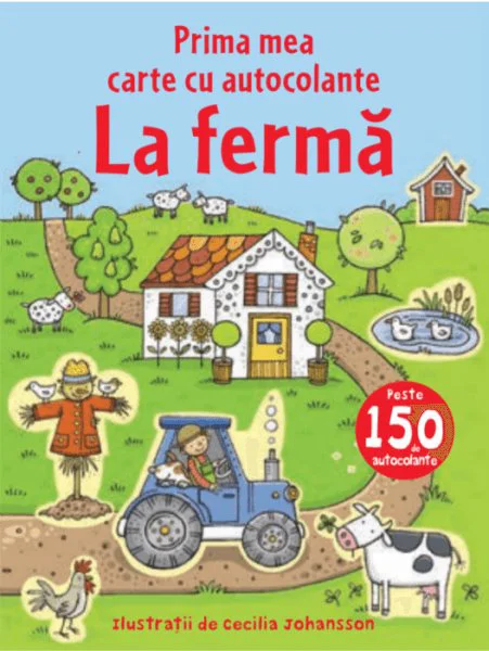 La ferma. Prima mea carte cu autocolante foto