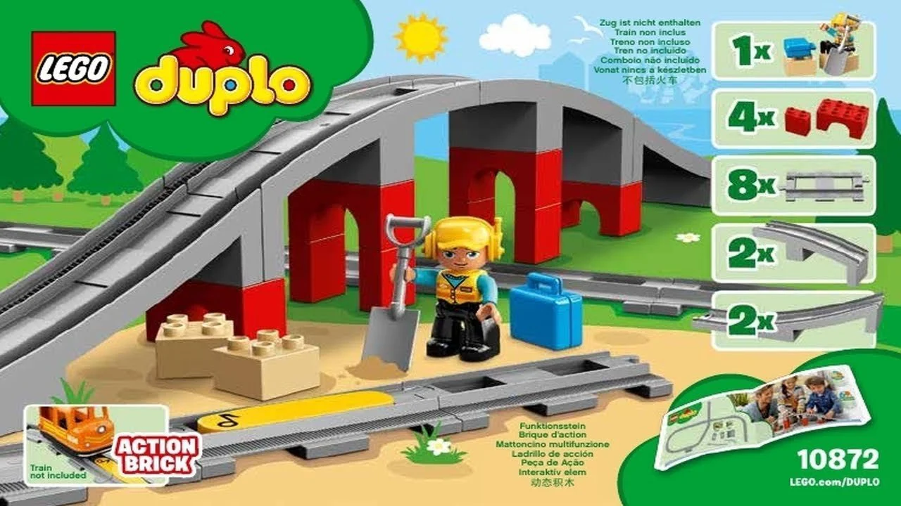 LEGO Duplo - Train Bridge and Tracks foto