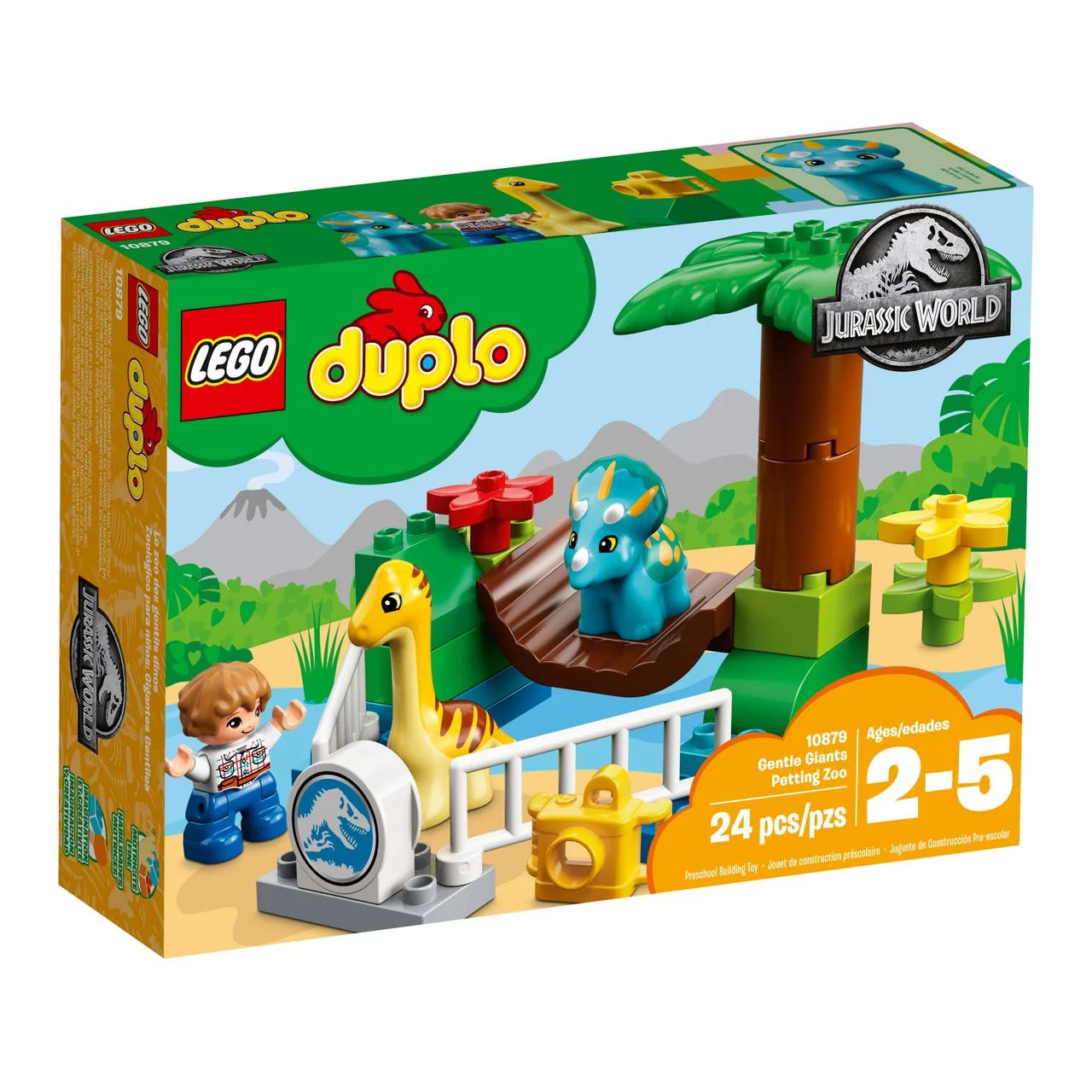 LEGO Duplo - Gentle Giants Petting Zoo. Jurassic World foto