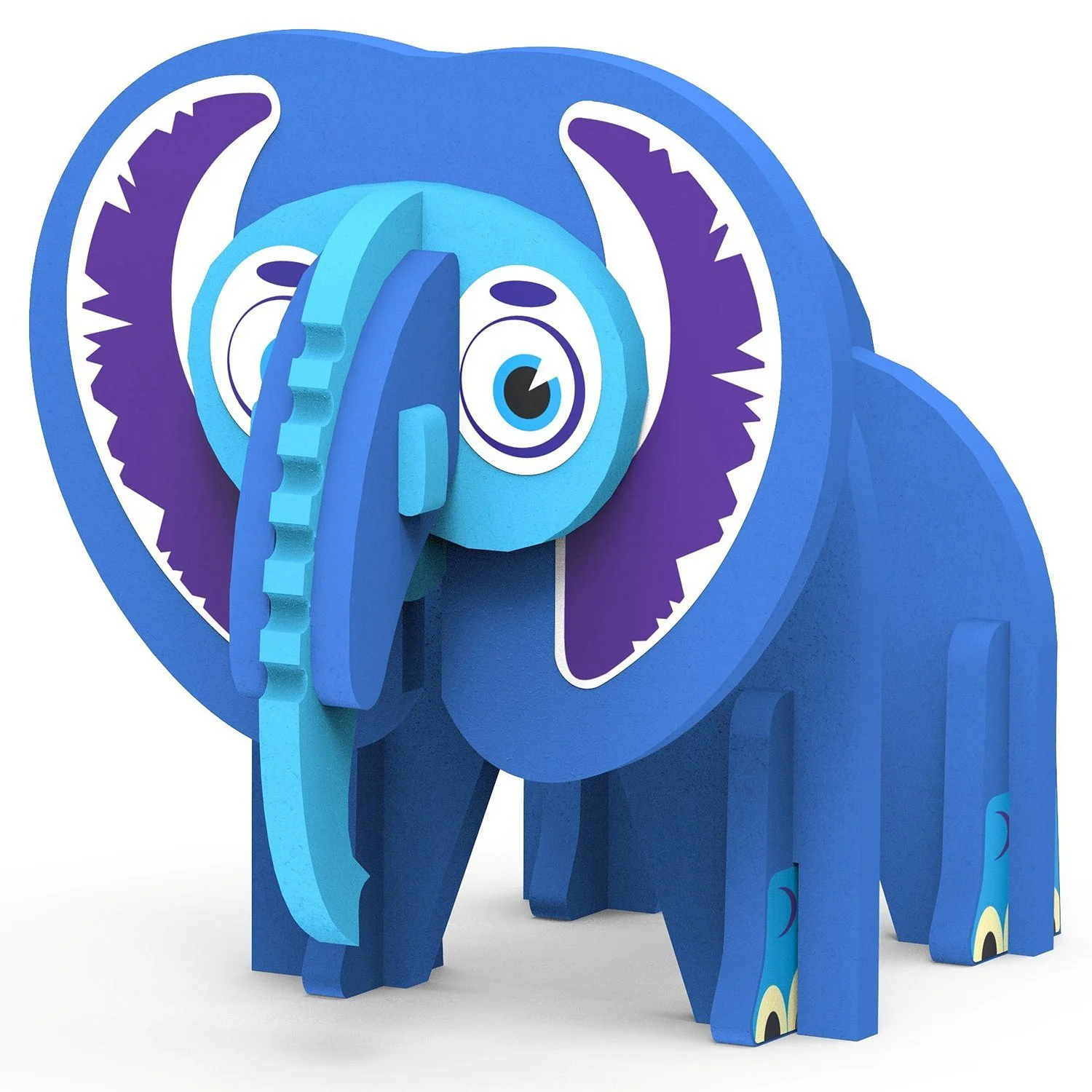 Constructor moale Magneticus "Elefant"