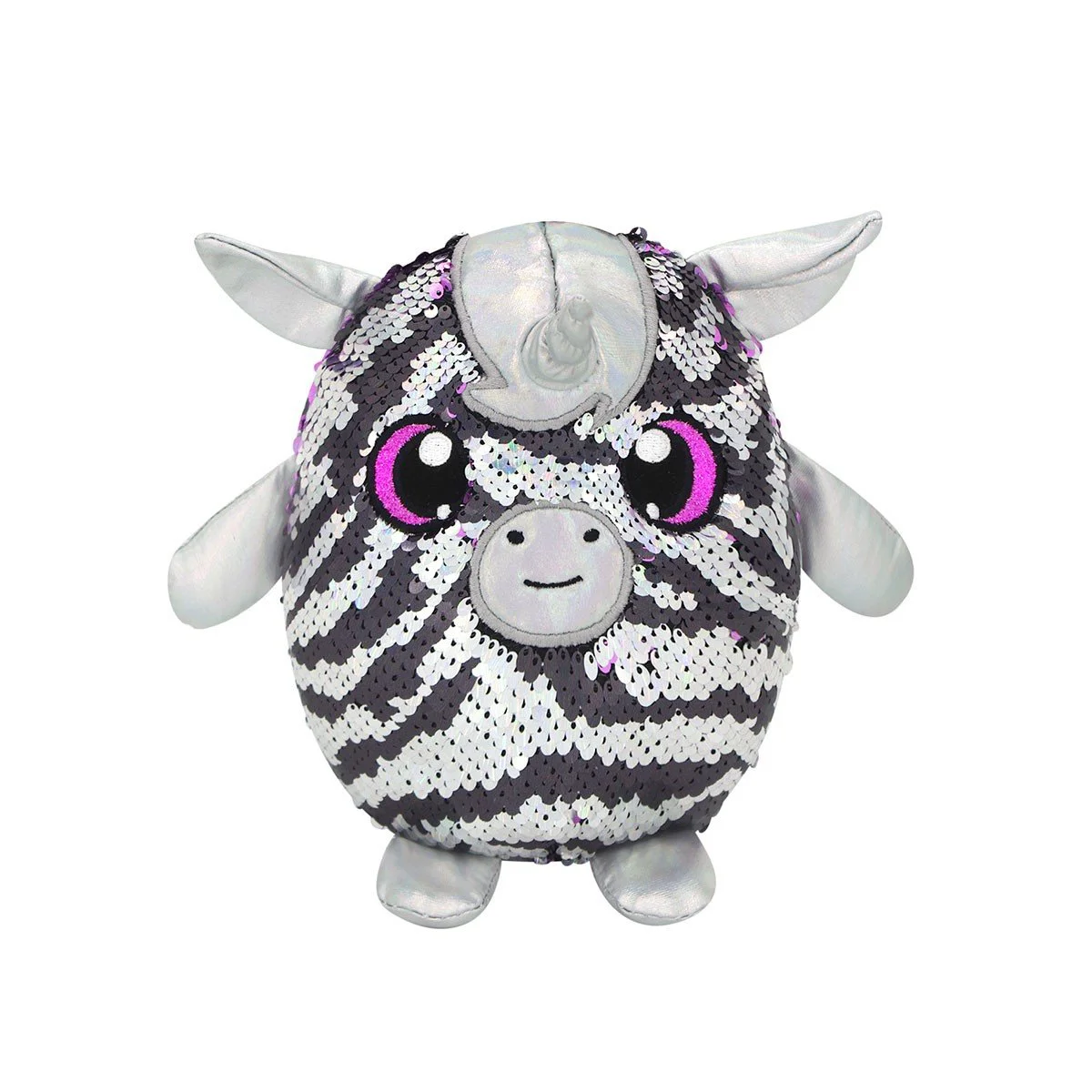 Jucarie moale cu paiete Shimmeez Unicornul Mary, 20 cm foto