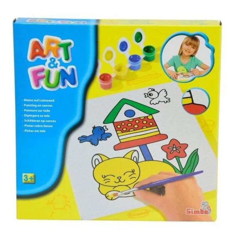 Творческий набор Simba Art&Fun "Краска для холста"