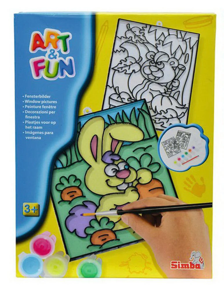 Set de creatie Simba Art&Fun "Desene pe geam" foto