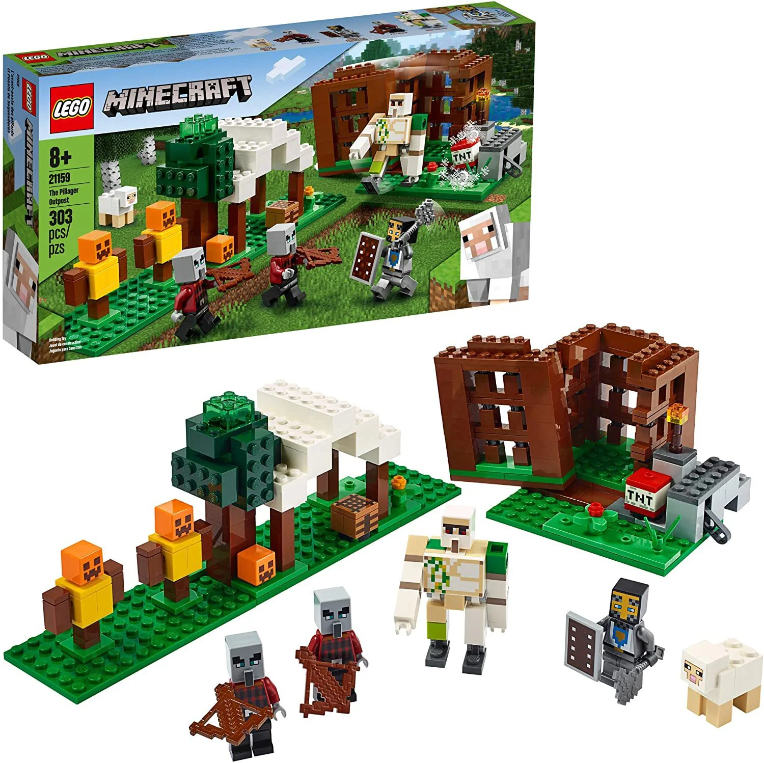 image for LEGO Minecraft - The Pillager Outpost foto
