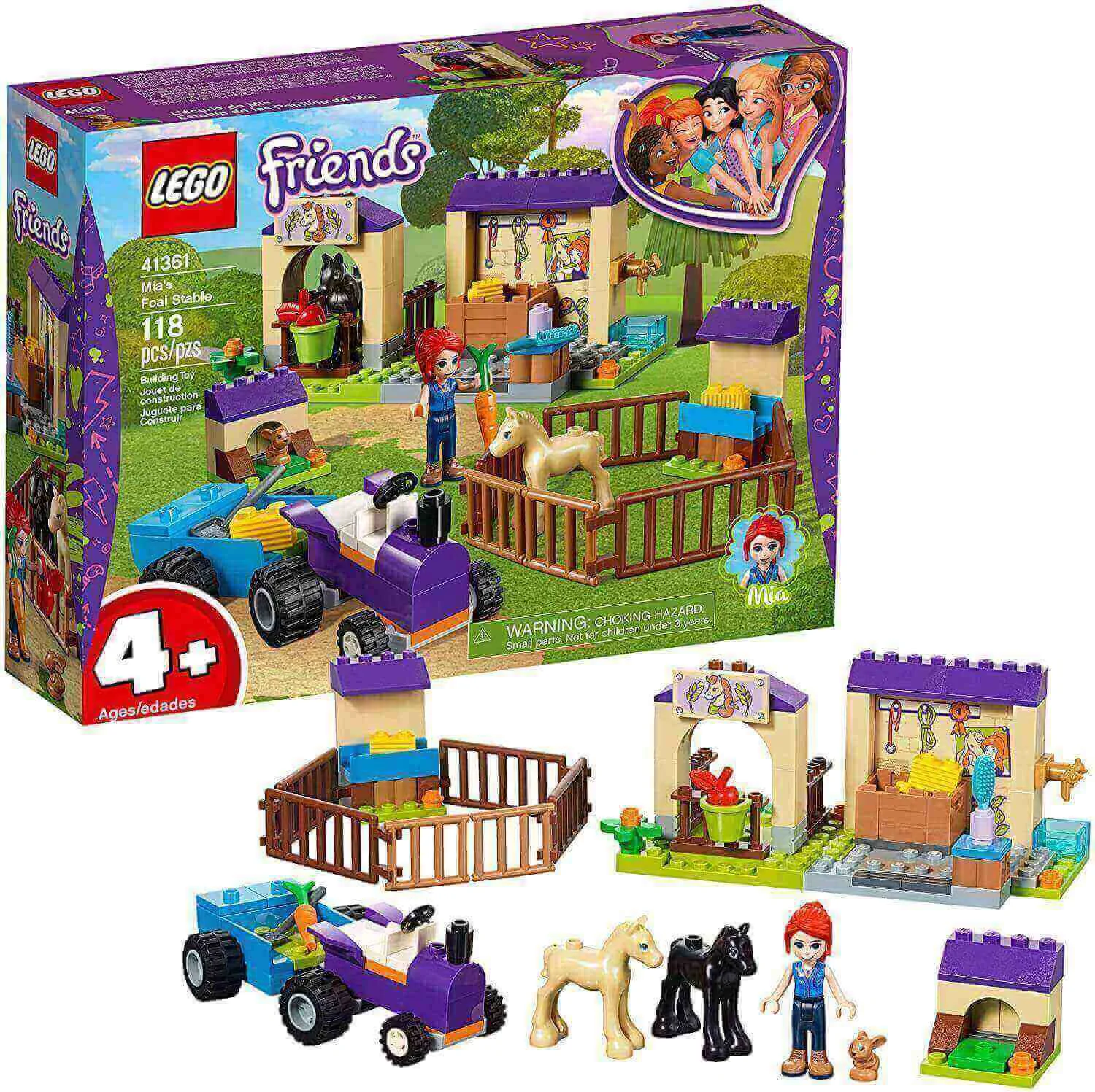 LEGO Friends - Mia's Foal Stable foto