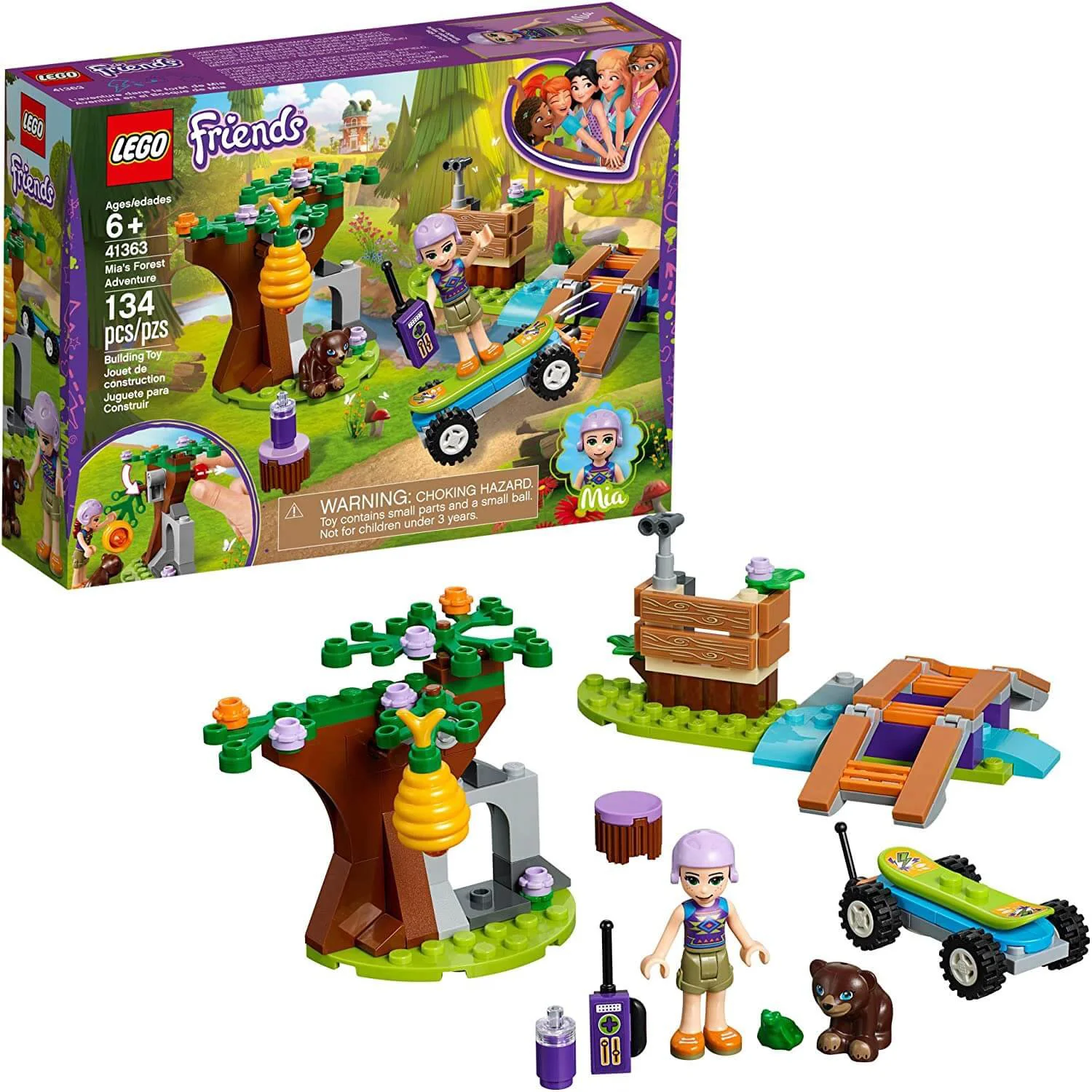 LEGO Friends - Mia's Forest Adventure foto