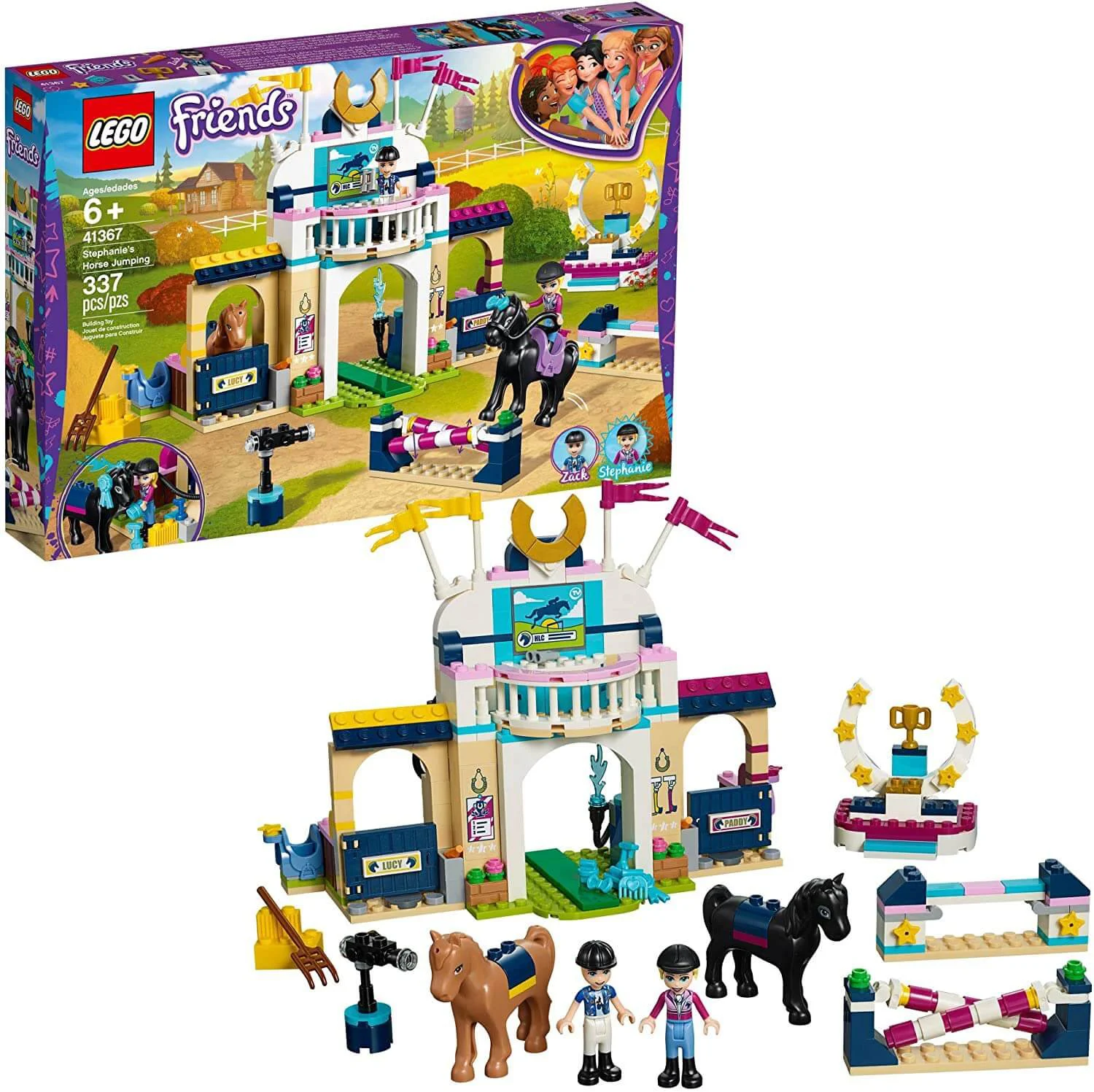 LEGO Friends - Stephanie's Horse Jumping foto