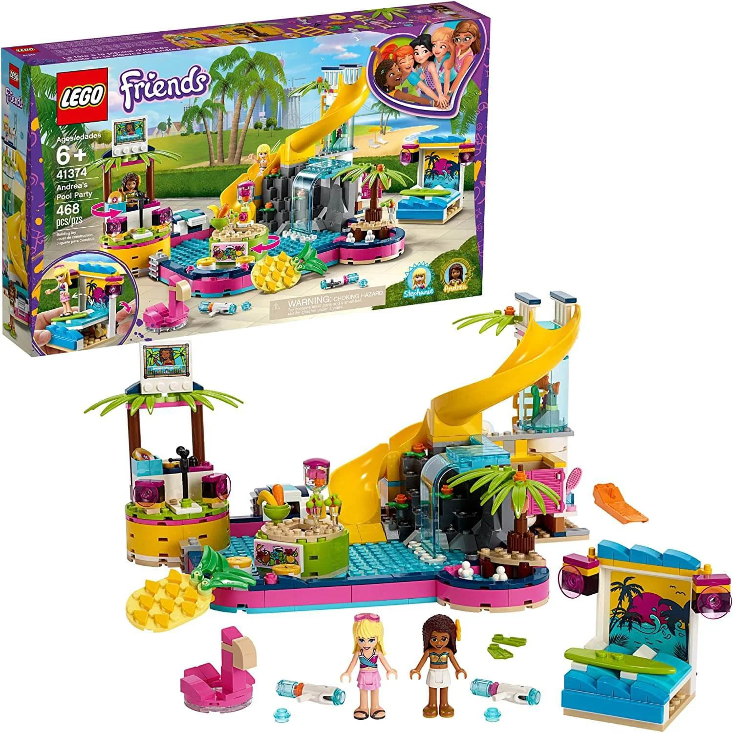 LEGO Friends - Andrea's Pool Party foto