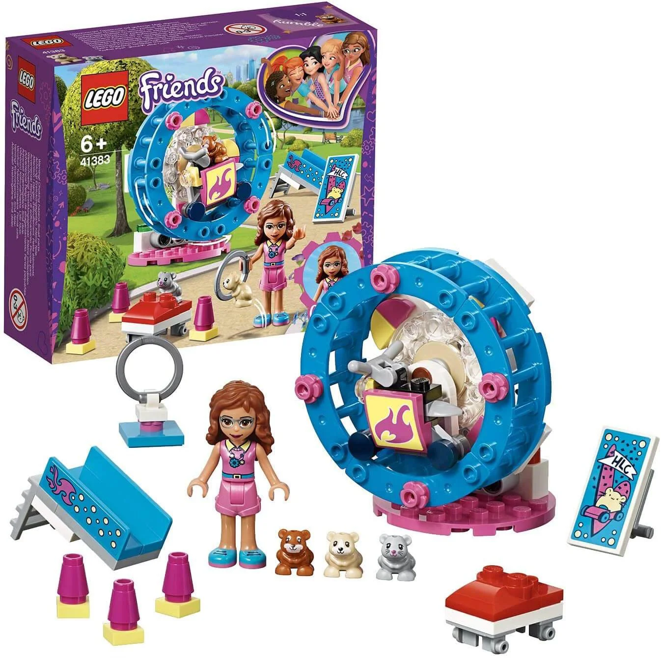 LEGO Friends - Olivia's Hamster Playground foto