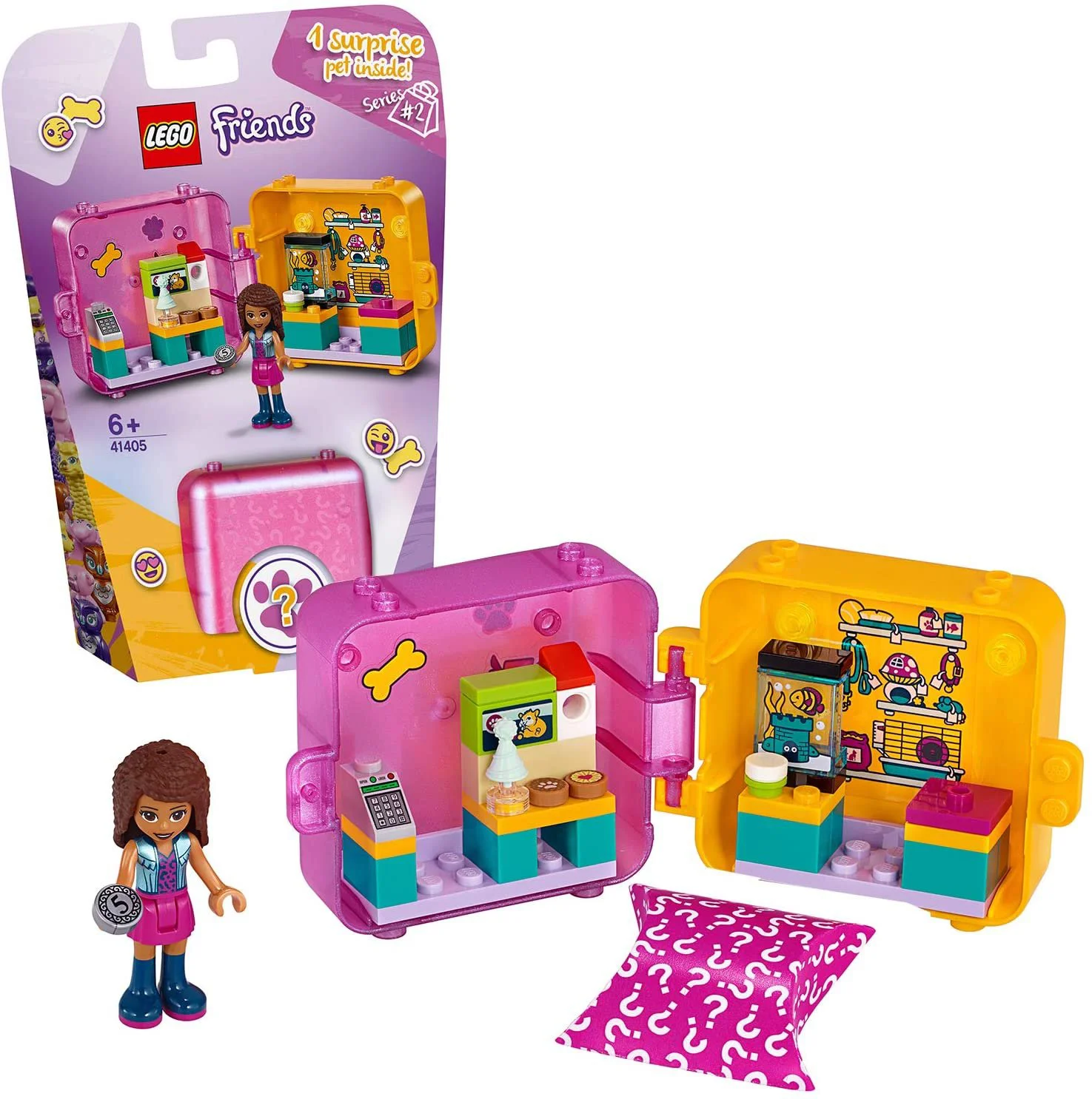 LEGO Friends - Andrea's Shopping Play Cube foto