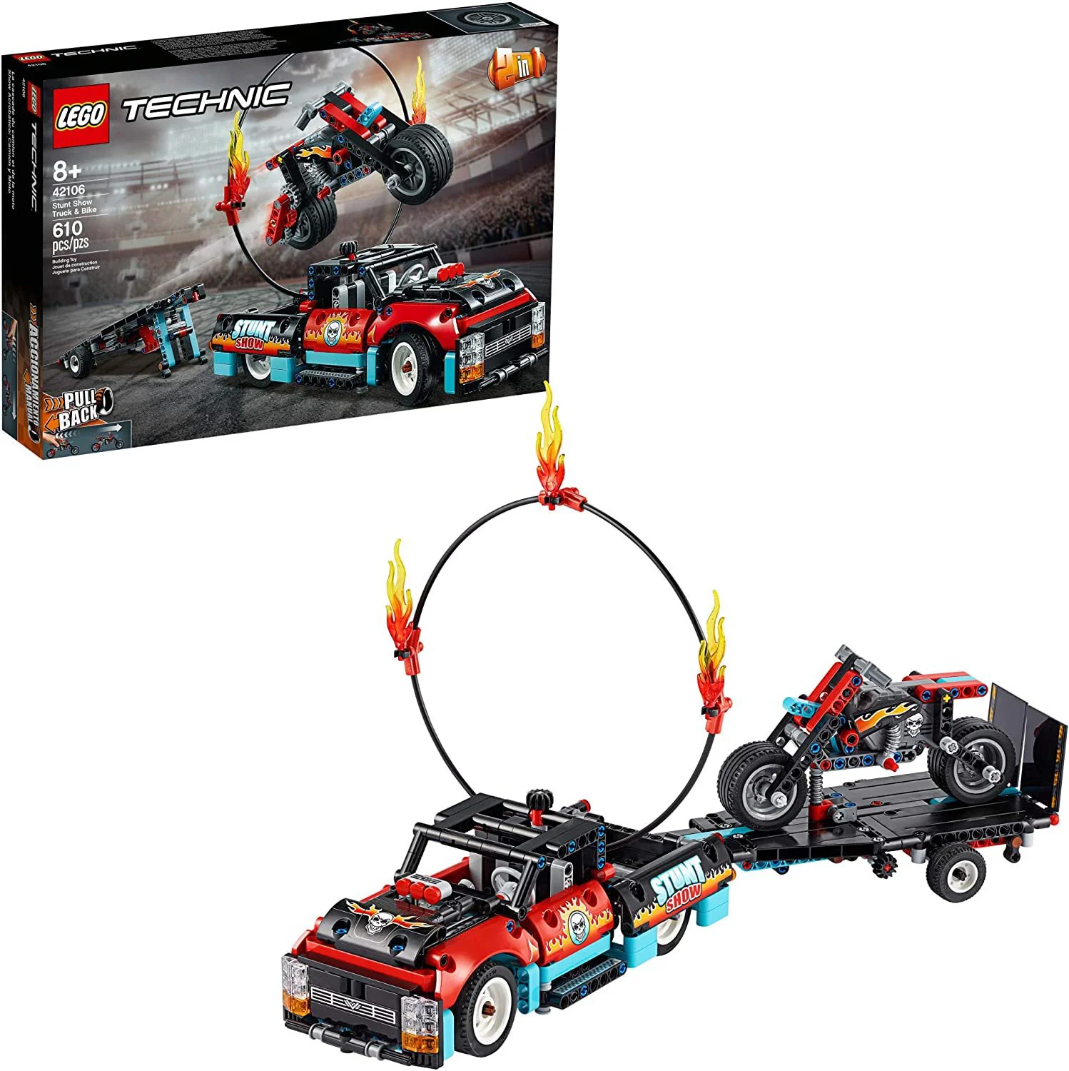 LEGO Technic - Stunt Show Truck & Bike foto