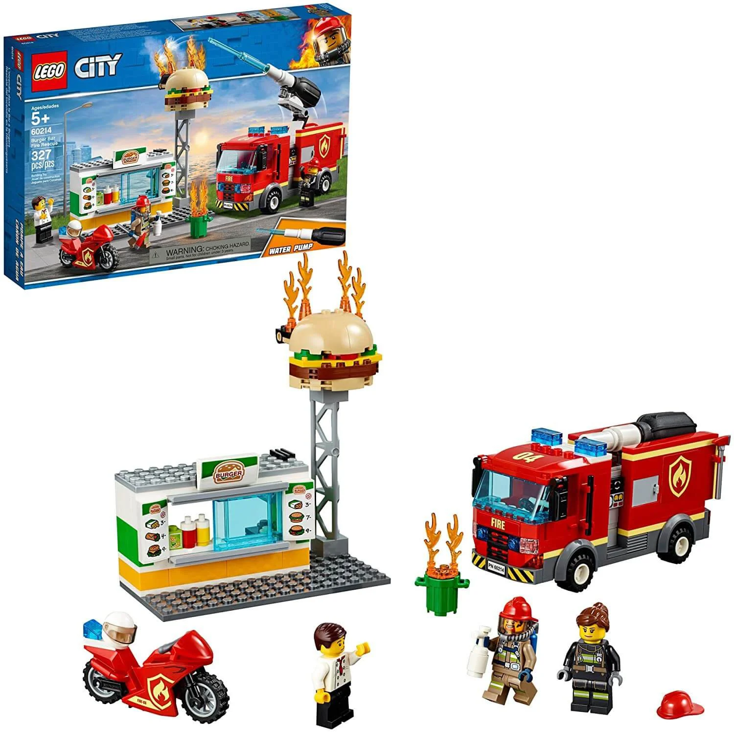 LEGO City - Burger Bar Fire Rescue foto