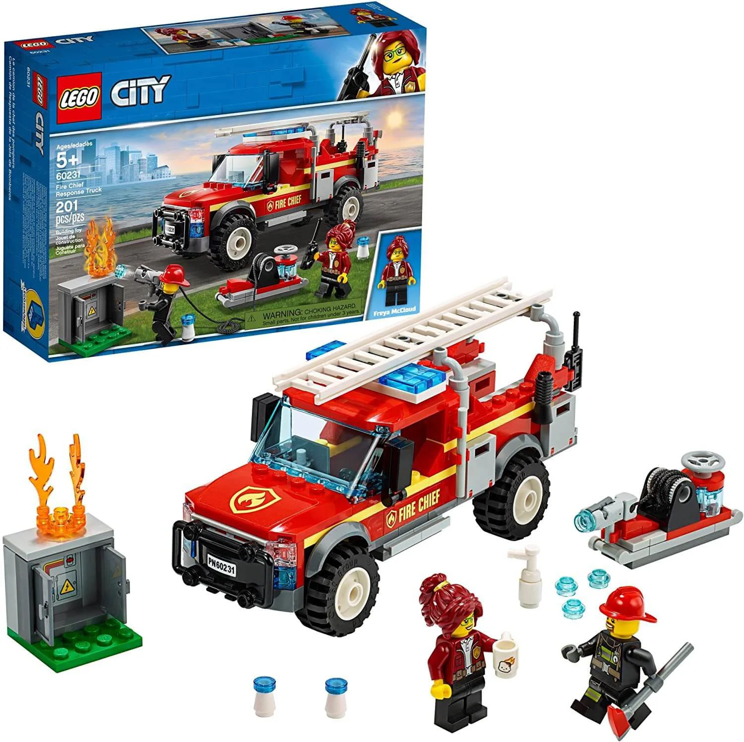 image for LEGO City - Fire Chief Response Truck foto