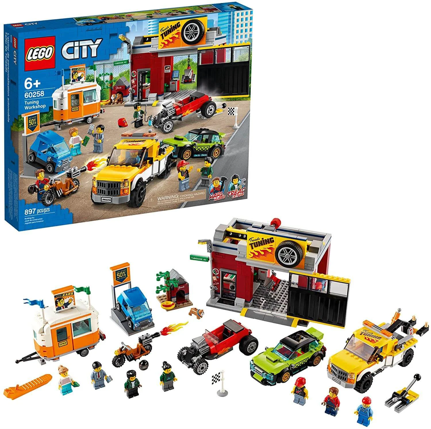 LEGO City - Tuning Workshop foto