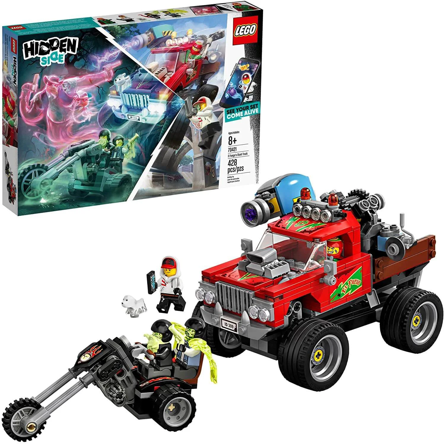 LEGO Hidden Side - El Fuego's Stunt Truck foto