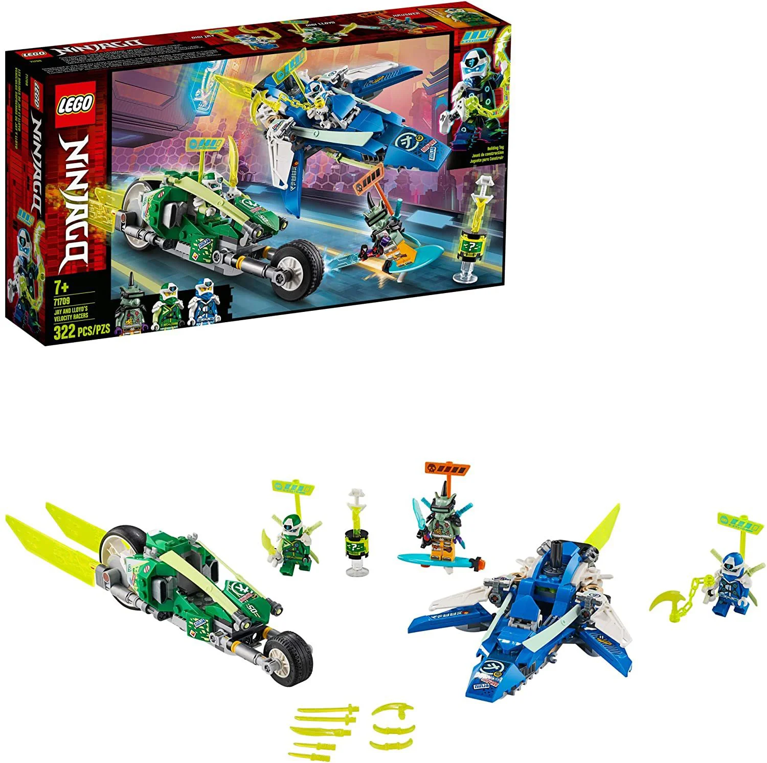 LEGO NInjago - Jay and Lloyd's Velocity Racers
