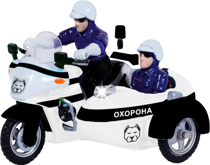 Masina Technopark Motocicleta de politie (sunete, lumini) foto