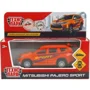 Masina cu inertie Technopark Mitsubishi Pajero Sport (orange, 1:32) foto