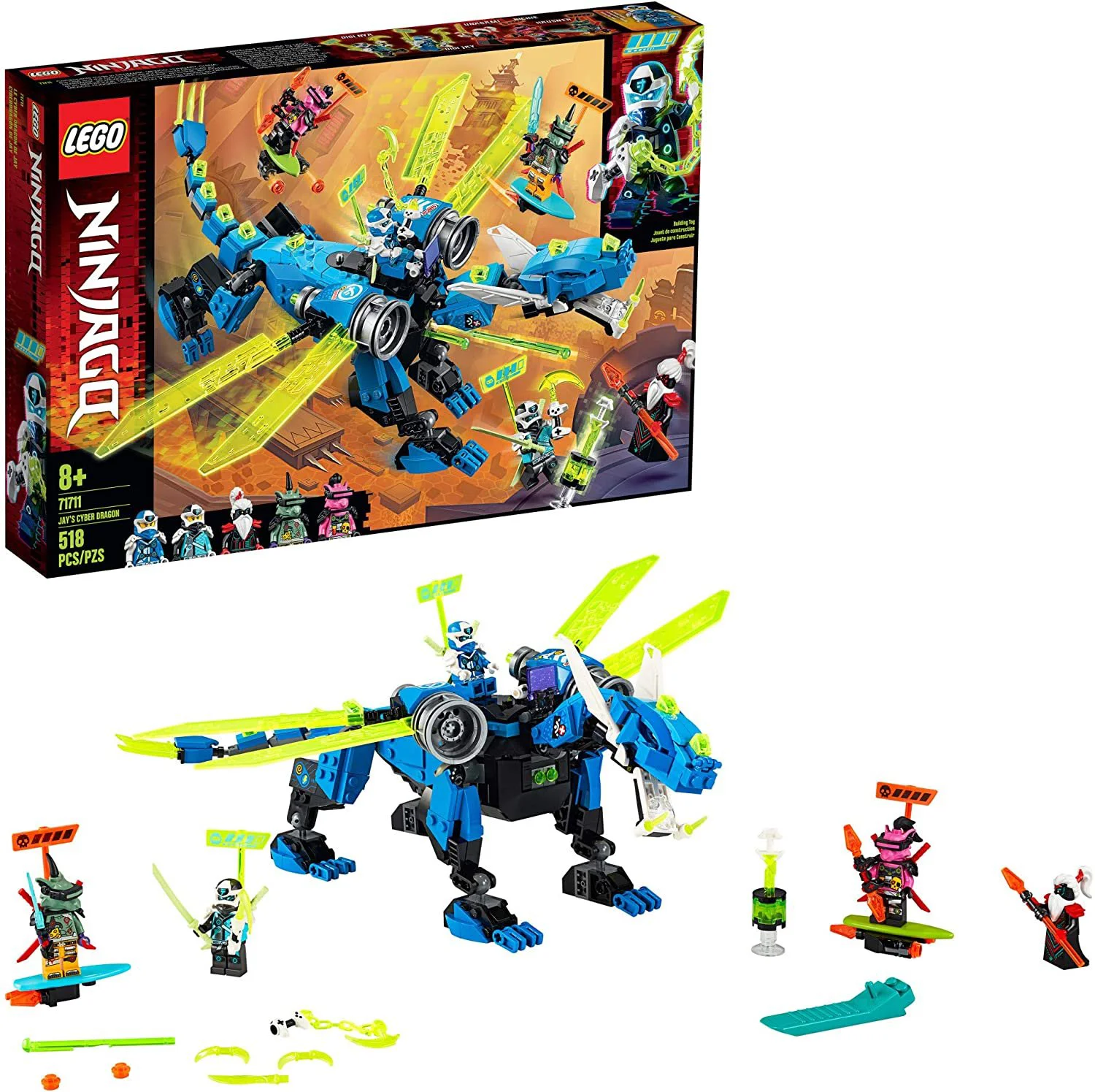 LEGO Ninjago - Jay's Cyber Dragon foto