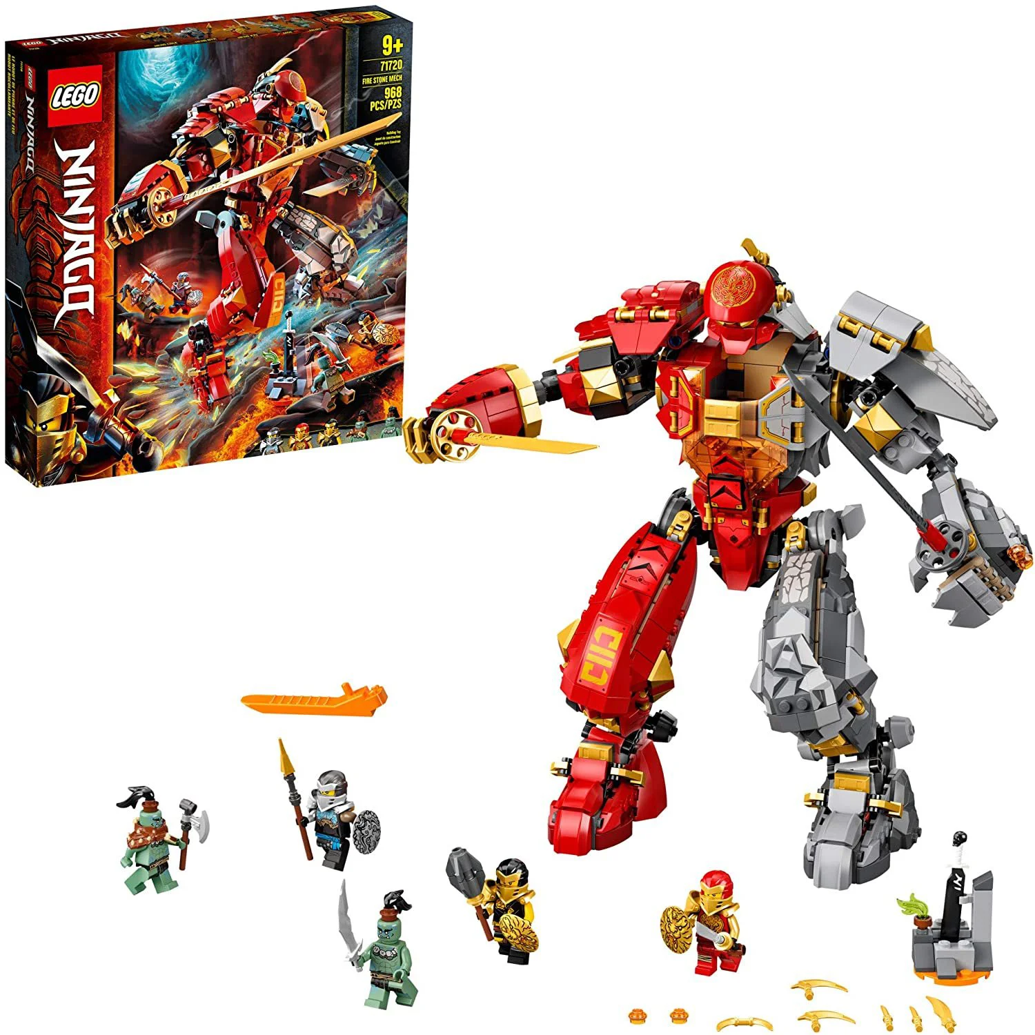LEGO Ninjago - Fire Stone Mech foto