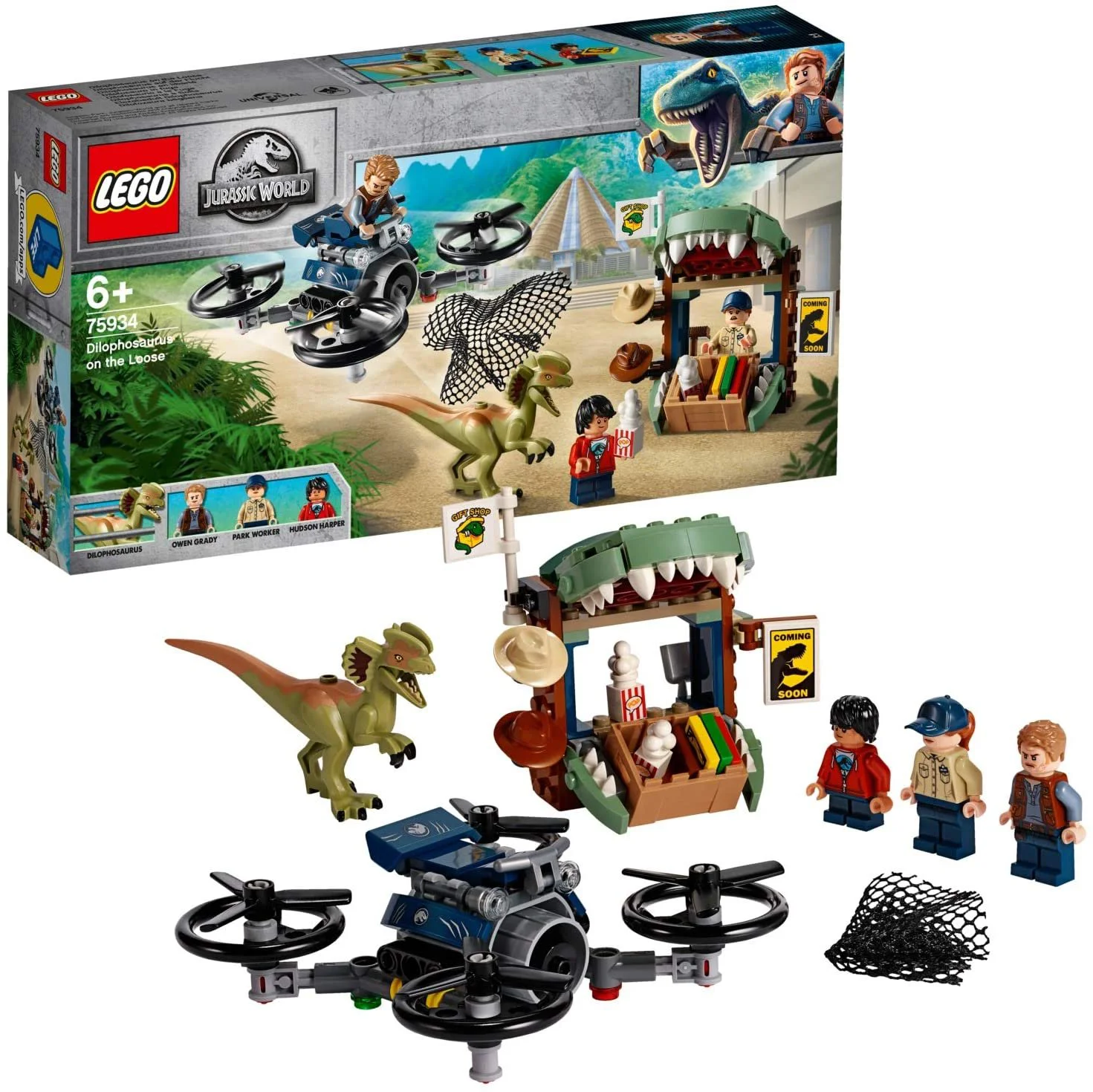 LEGO Jurassic World - Dilophosaurus on the Loose foto