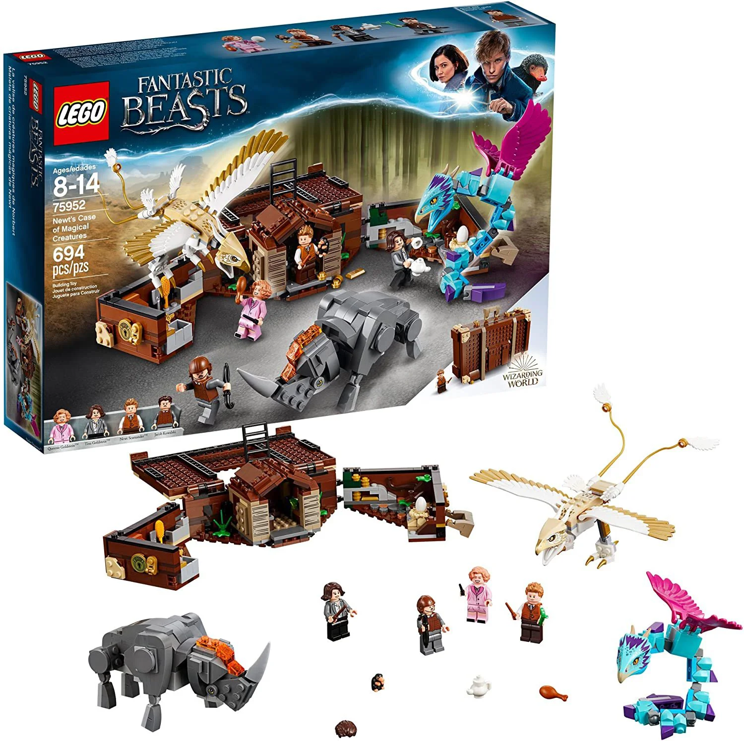 image for LEGO Fantastic Beasts - Newt´s Case of Magical Creatures foto