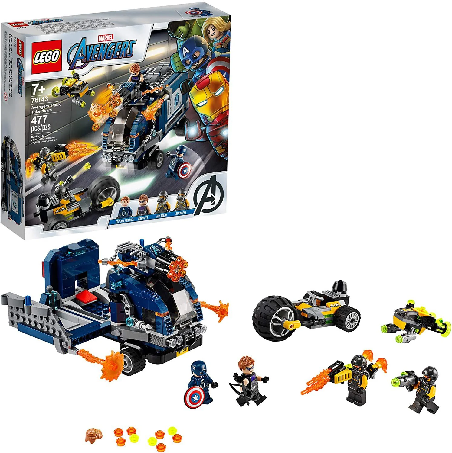 LEGO Marvel - Avengers Truck Take-down foto