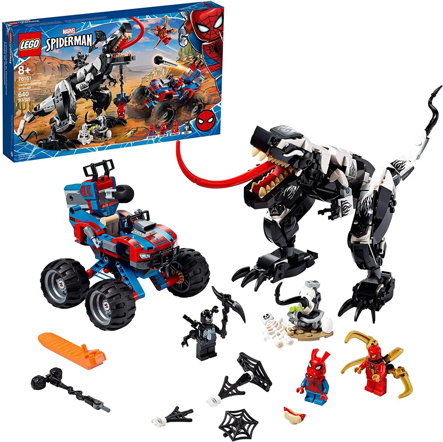 LEGO Spiderman - Venomosaurus Ambush foto