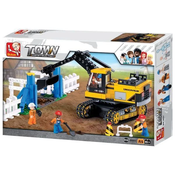 Constructor Sluban Town - Excavator foto