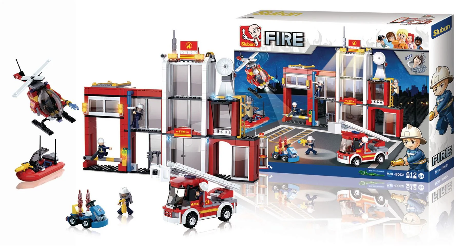 image for Constructor Sluban Fire - Fire Station foto