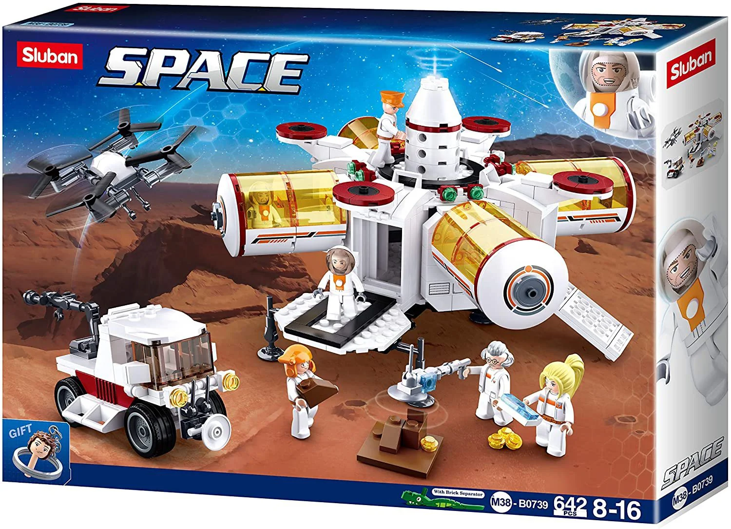 Constructor Sluban - Space Base foto
