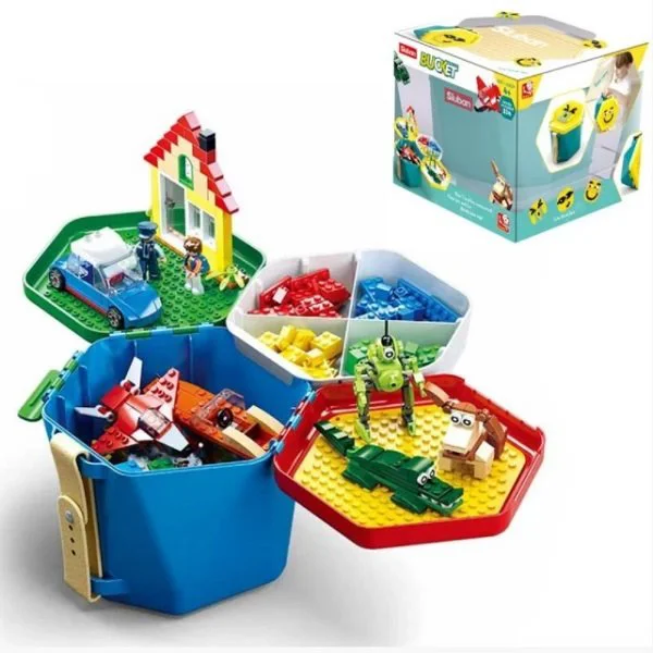 Constructor Sluban - Block Bucket - Boy Range foto