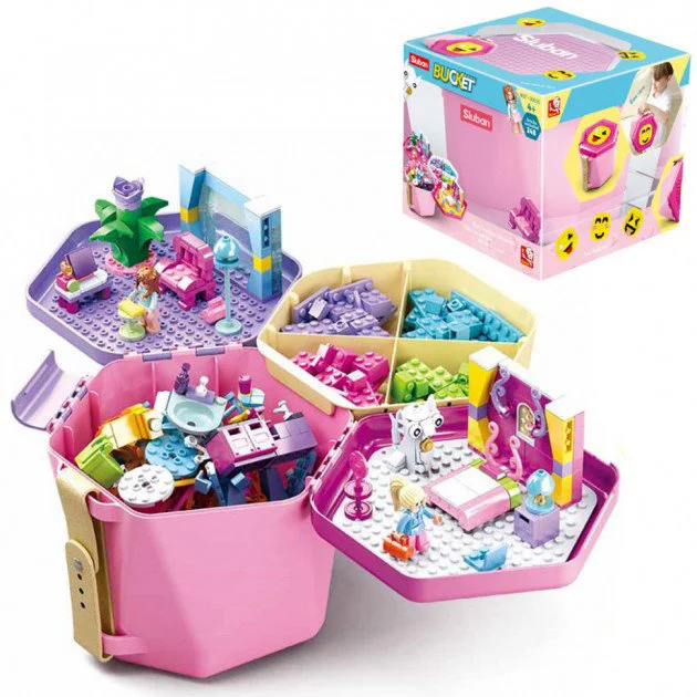 Конструктор Sluban Block Bucket, Диапазон девушек foto