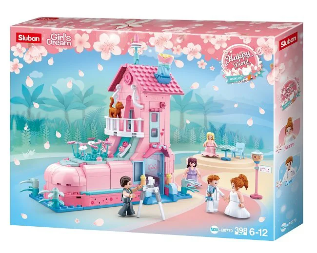 Constructor Sluban Girl's Dream - Happy Diary Wedding Room foto