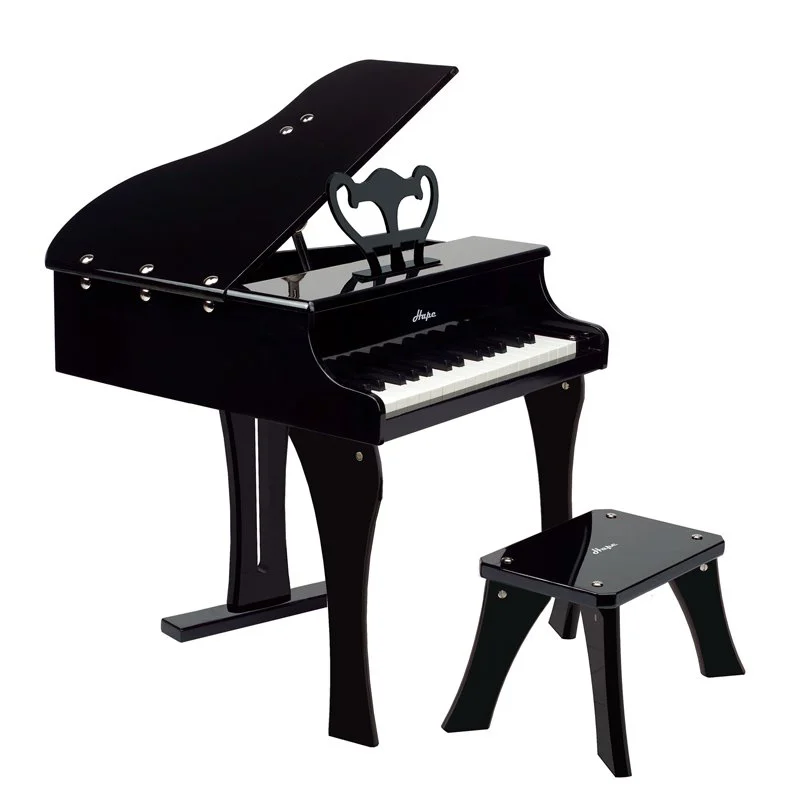 Pian negru "Happy Grand Piano" Hape