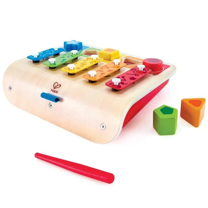 Ксилофон с сортировкой по форме, Hape