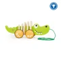 Jucarie de plimbat Hape Crocodil cu corp flexibil foto
