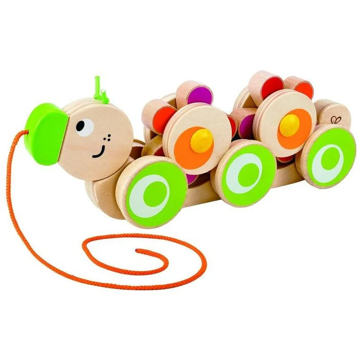 image for Деревянная игрушка Hape Гусеница foto