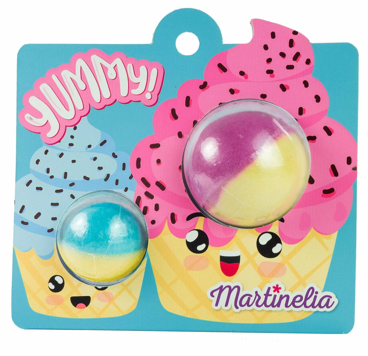 image for Набор бомбочек для ванны Martinelia Yummy, 2 видов в ассортименте foto