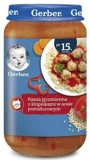 Piure Gerber Junior Terci din orz cu chiftelute in sos de rosii (15+ luni), 250 g foto