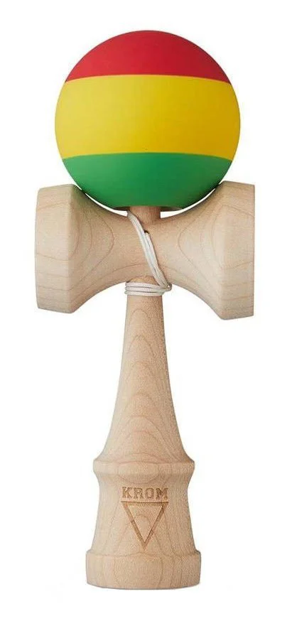 image for Кендама Noriel Krom Rasta Premium Maple-Rubber foto