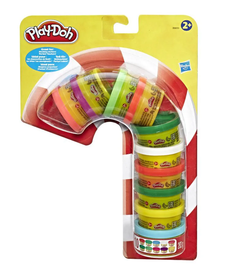 Набор для лепки Holiday Pack Hasbro Play-Doh, 10 коробок foto