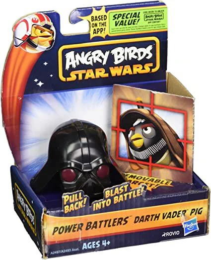 Jucarie cu inertie Angry Birds seria Star Wars Hasbro, sortiment foto
