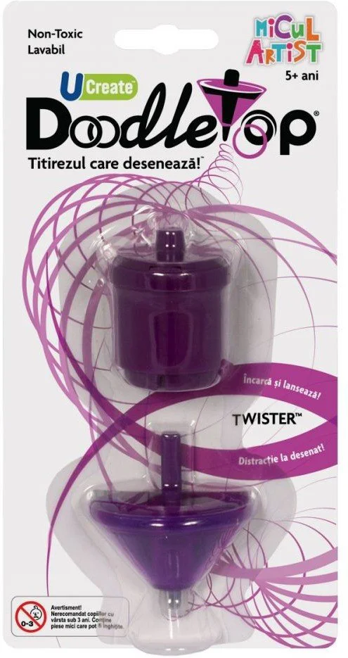 image for Titirez Noriel Micul artist "Doodletop" Twister foto