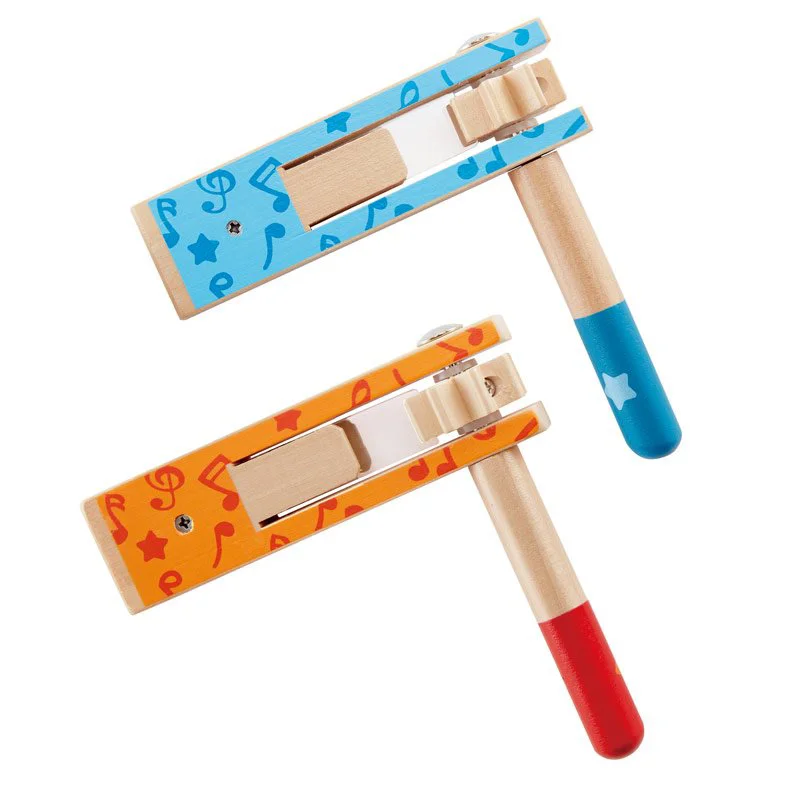 Jucarie de lemn Hape Cheer Along Noisemaker foto