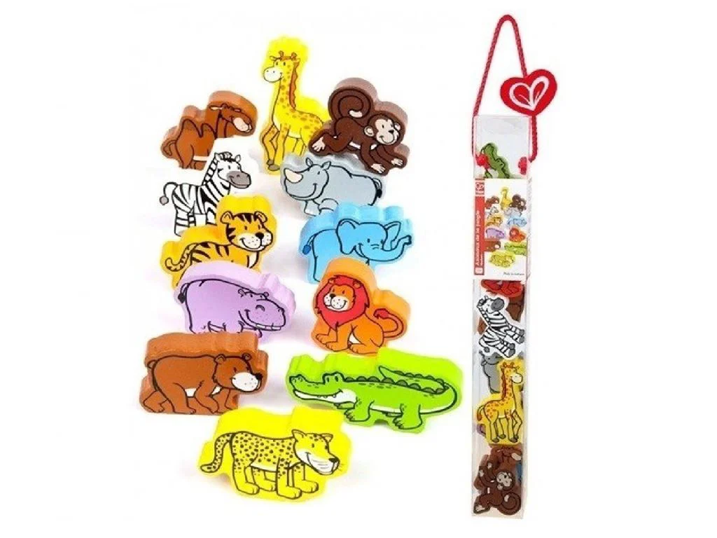 Figurine din lemn Hape Parada Junglei foto