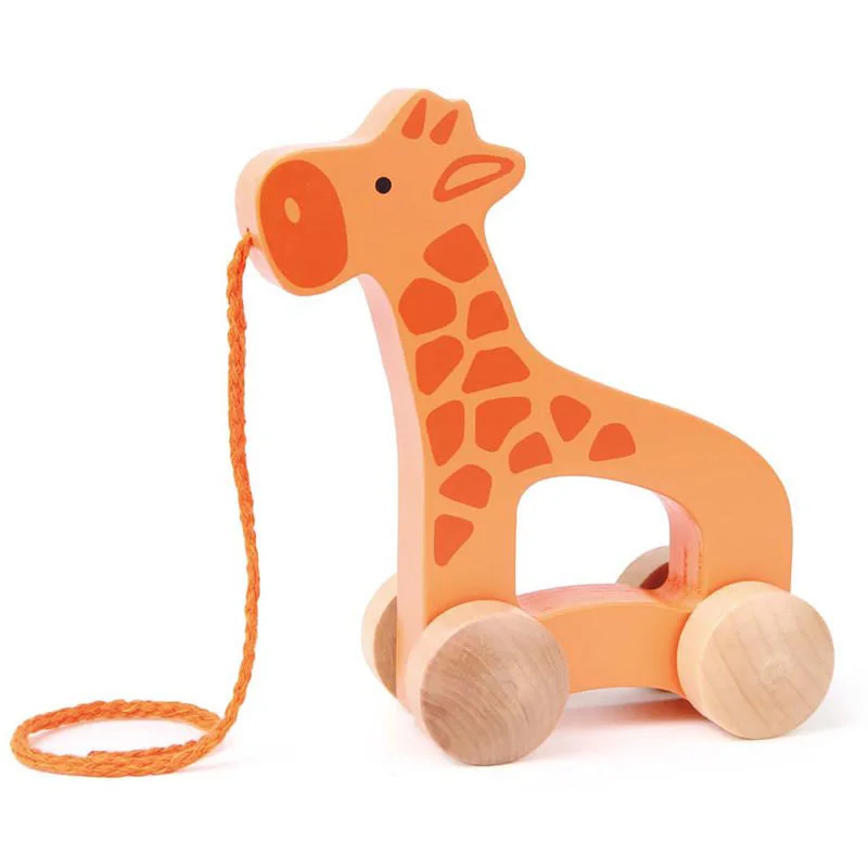 image for Jucarie de lemn Hape Girafa foto