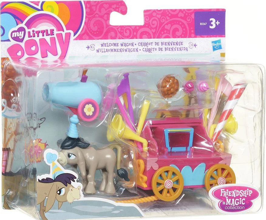 Set de joaca Ponei cu trasura My Little Pony Hasbro, sortiment